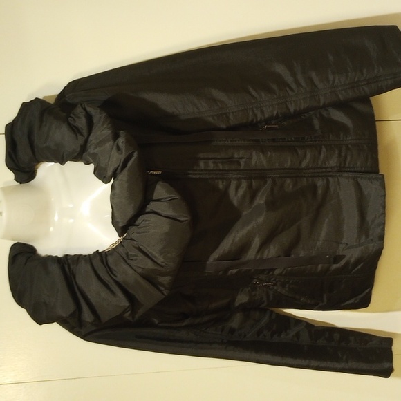 Lindi Reversible Black Animal Print Jacket - Picture 1 of 8